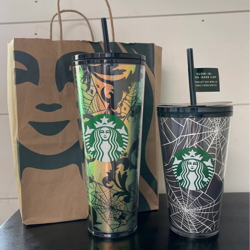 Starbucks Halloween tumblers